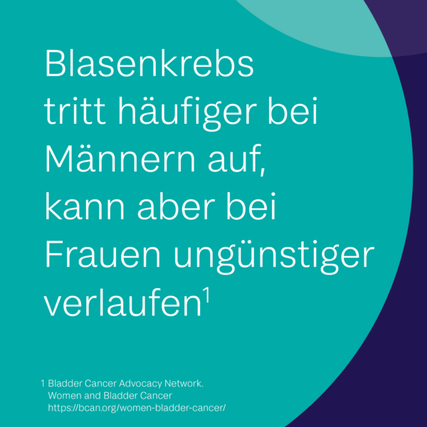 Blasenkrebs tritt häufiger bei Männern auf, kann aber bei Frauen ungünstiger verlaufen