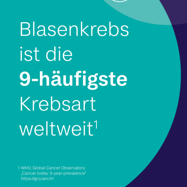 Blasenkrebs ist die 9 häufigste Krebsart weltweit