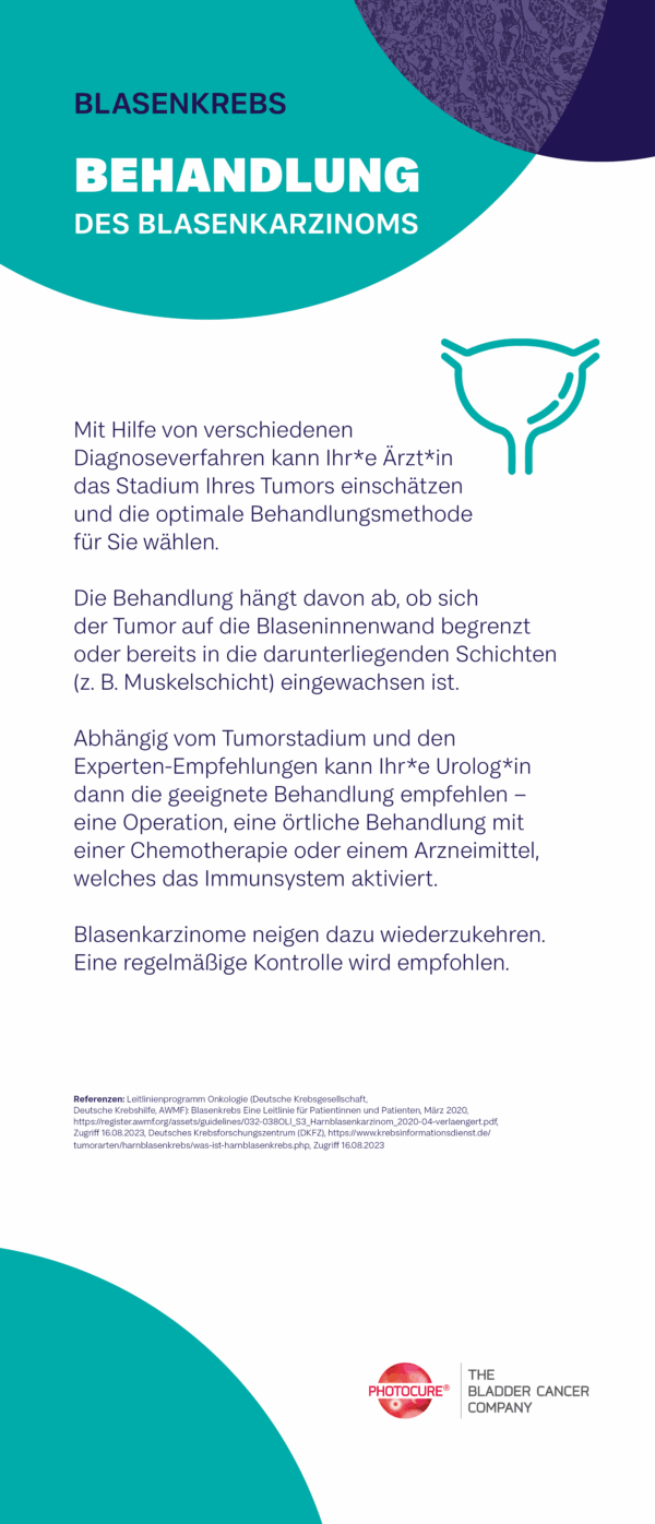 Behandlung des Blasenkarzinoms
